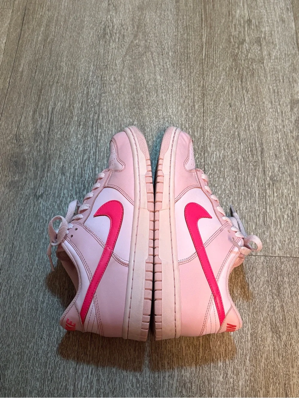 NIKE DUNKS PINK 7Y